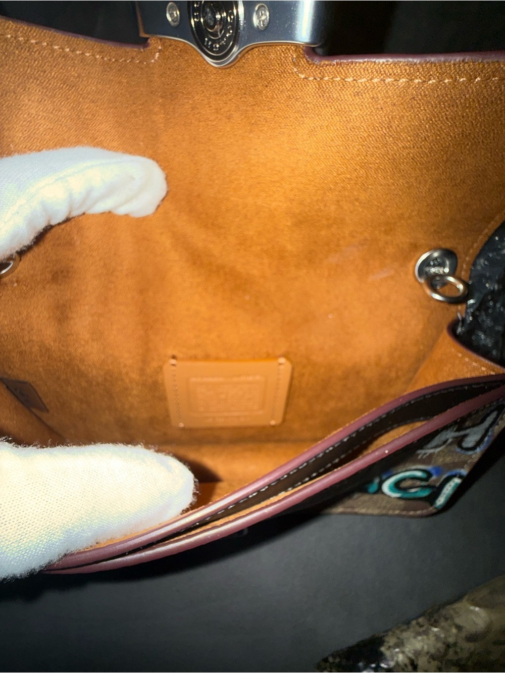 NWT Rare Coach X Mint + Serf Morgan Crossbody In Signature Canvas CM214 - Picture 10 of 17